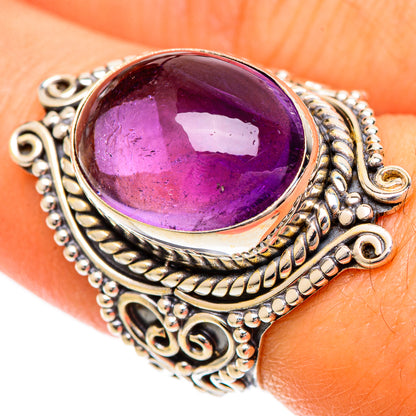 Amethyst Rings handcrafted by Ana Silver Co - RING109739