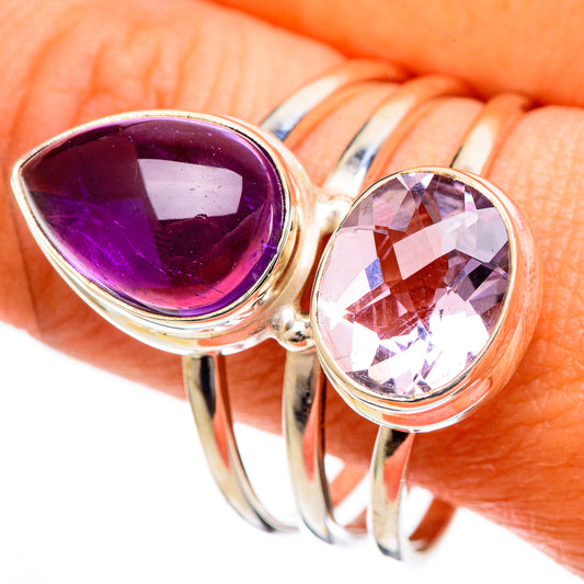 Amethyst Rings handcrafted by Ana Silver Co - RING109741