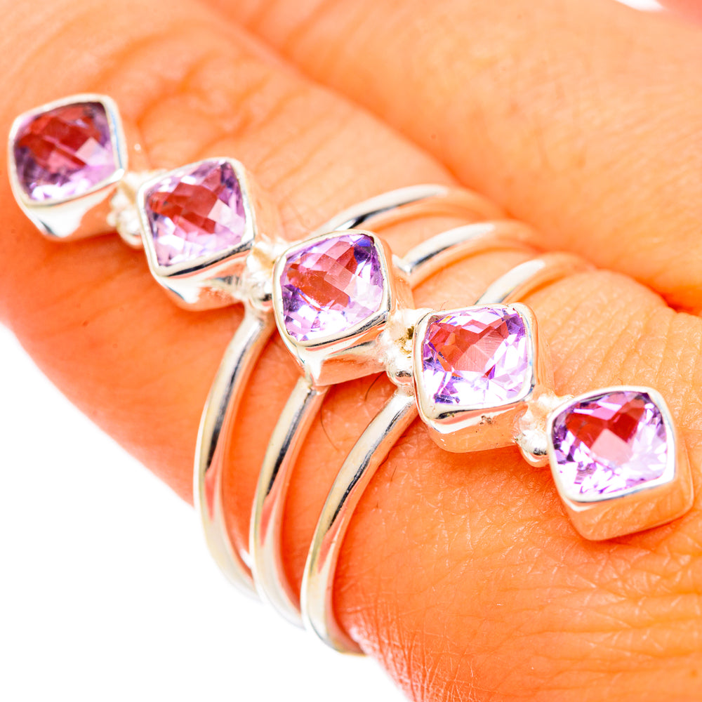 Amethyst Rings handcrafted by Ana Silver Co - RING109743