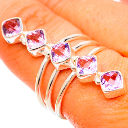 Amethyst Rings handcrafted by Ana Silver Co - RING109743