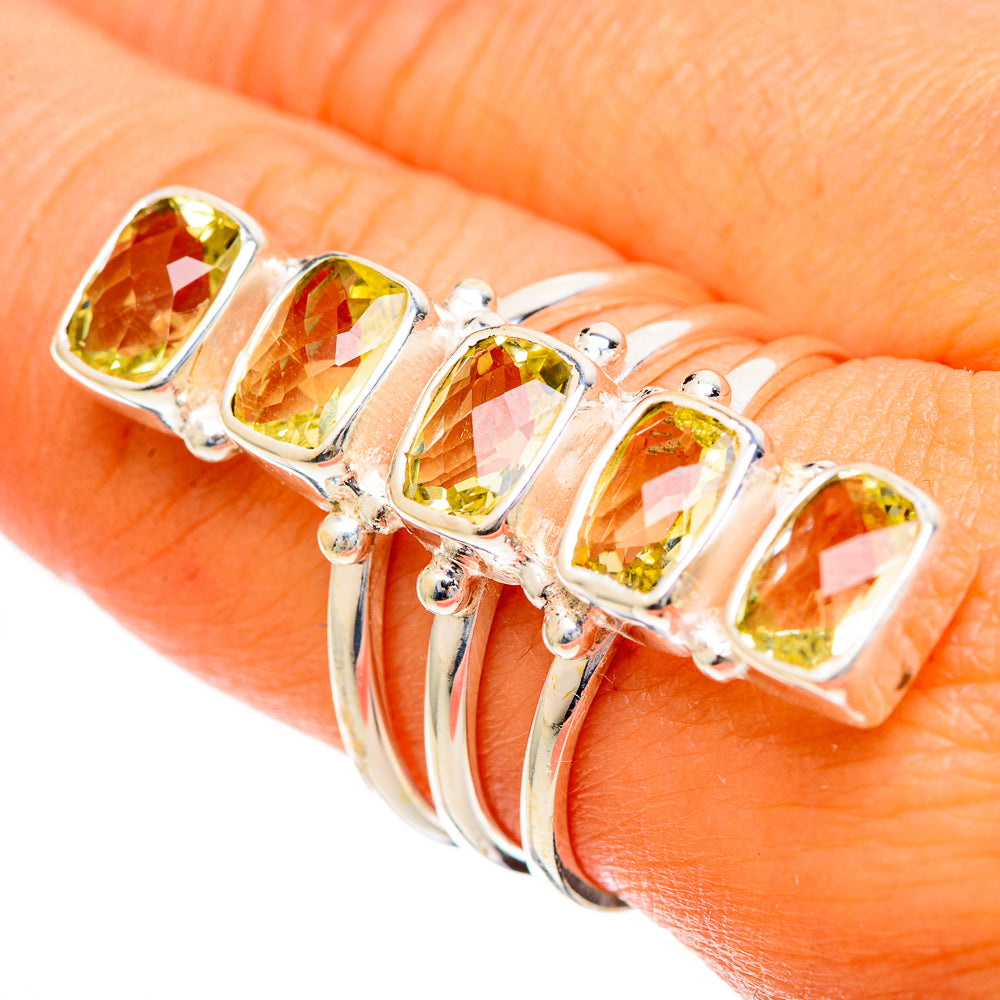 Citrine Rings handcrafted by Ana Silver Co - RING109748