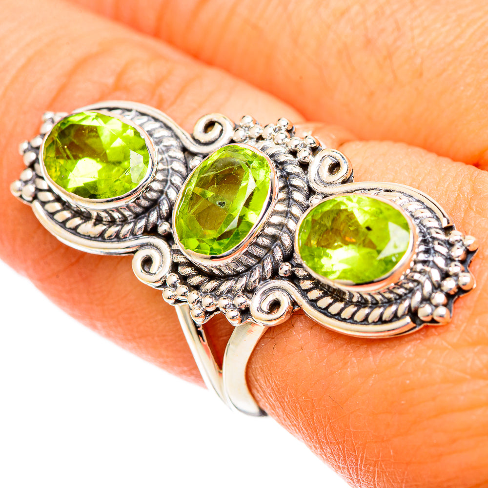Peridot Rings handcrafted by Ana Silver Co - RING109764