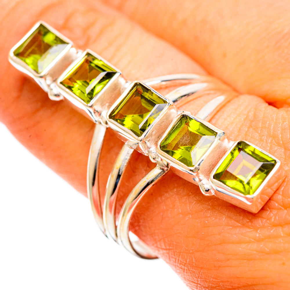 Peridot Rings handcrafted by Ana Silver Co - RING109765
