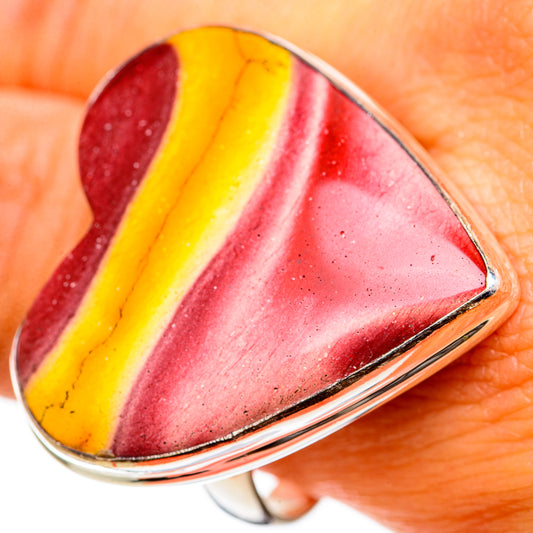 Mookaite Rings handcrafted by Ana Silver Co - RING109767