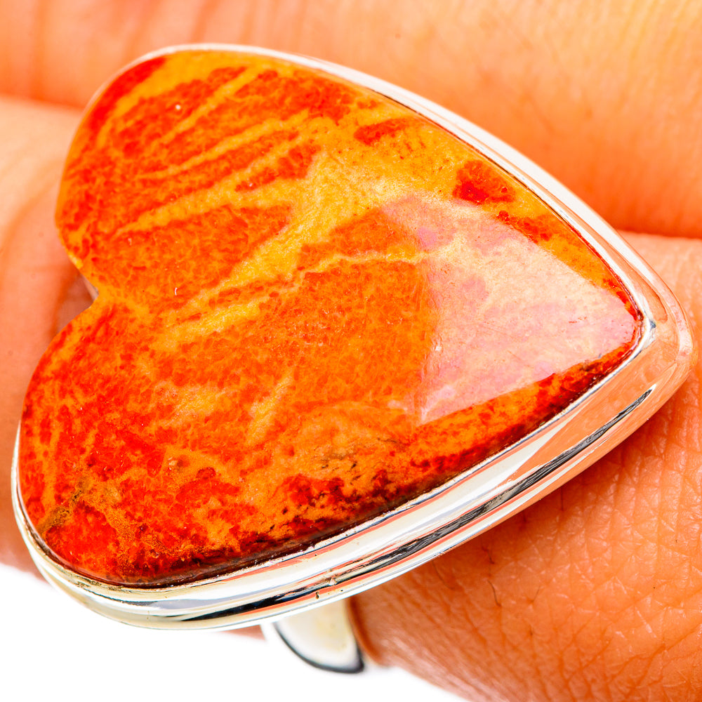 Sponge Coral Rings handcrafted by Ana Silver Co - RING109775