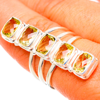Citrine Rings handcrafted by Ana Silver Co - RING109793