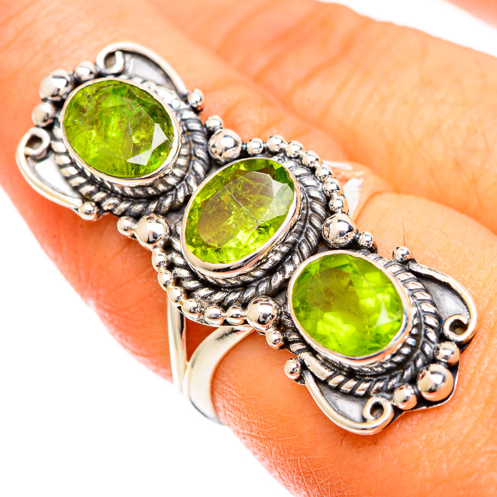 Peridot Rings handcrafted by Ana Silver Co - RING109805