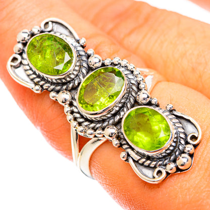 Peridot Rings handcrafted by Ana Silver Co - RING109805