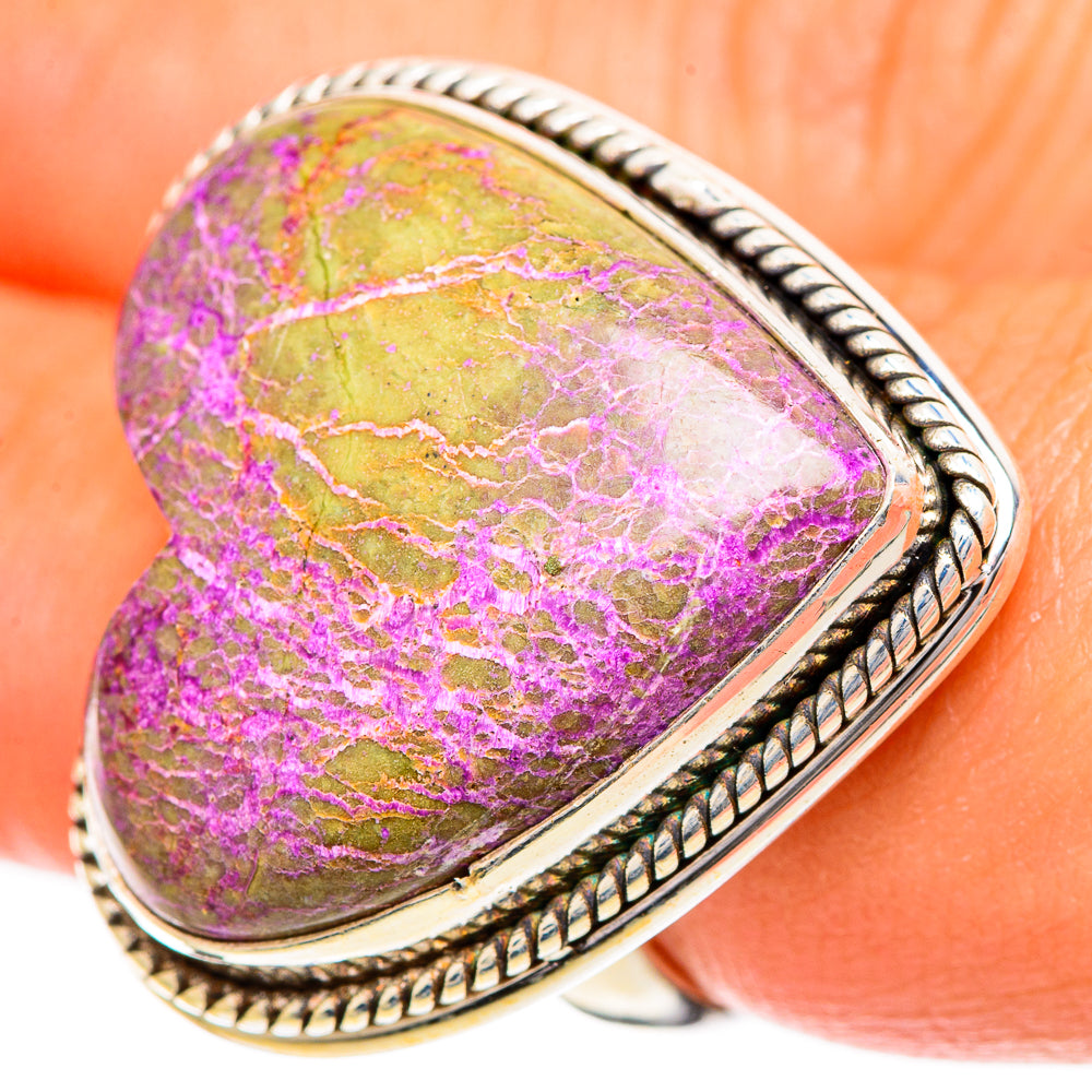 Stichtite Rings handcrafted by Ana Silver Co - RING109815