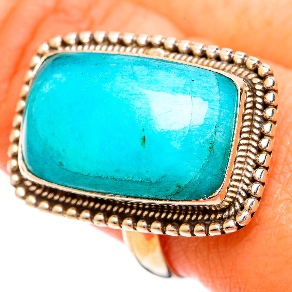 Amazonite Rings handcrafted by Ana Silver Co - RING109841