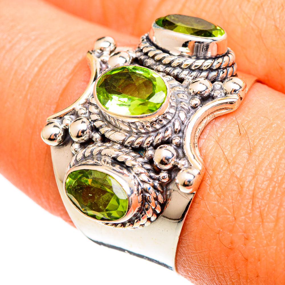 Peridot Rings handcrafted by Ana Silver Co - RING109847
