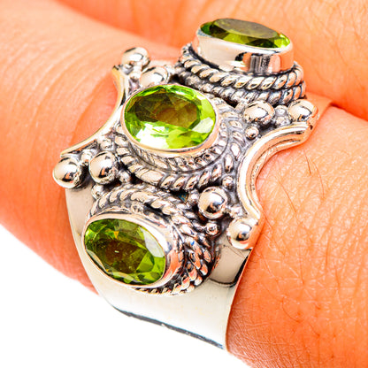 Peridot Rings handcrafted by Ana Silver Co - RING109847
