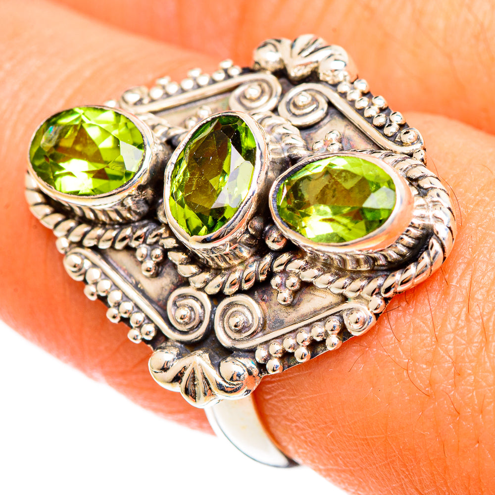 Peridot Rings handcrafted by Ana Silver Co - RING109850