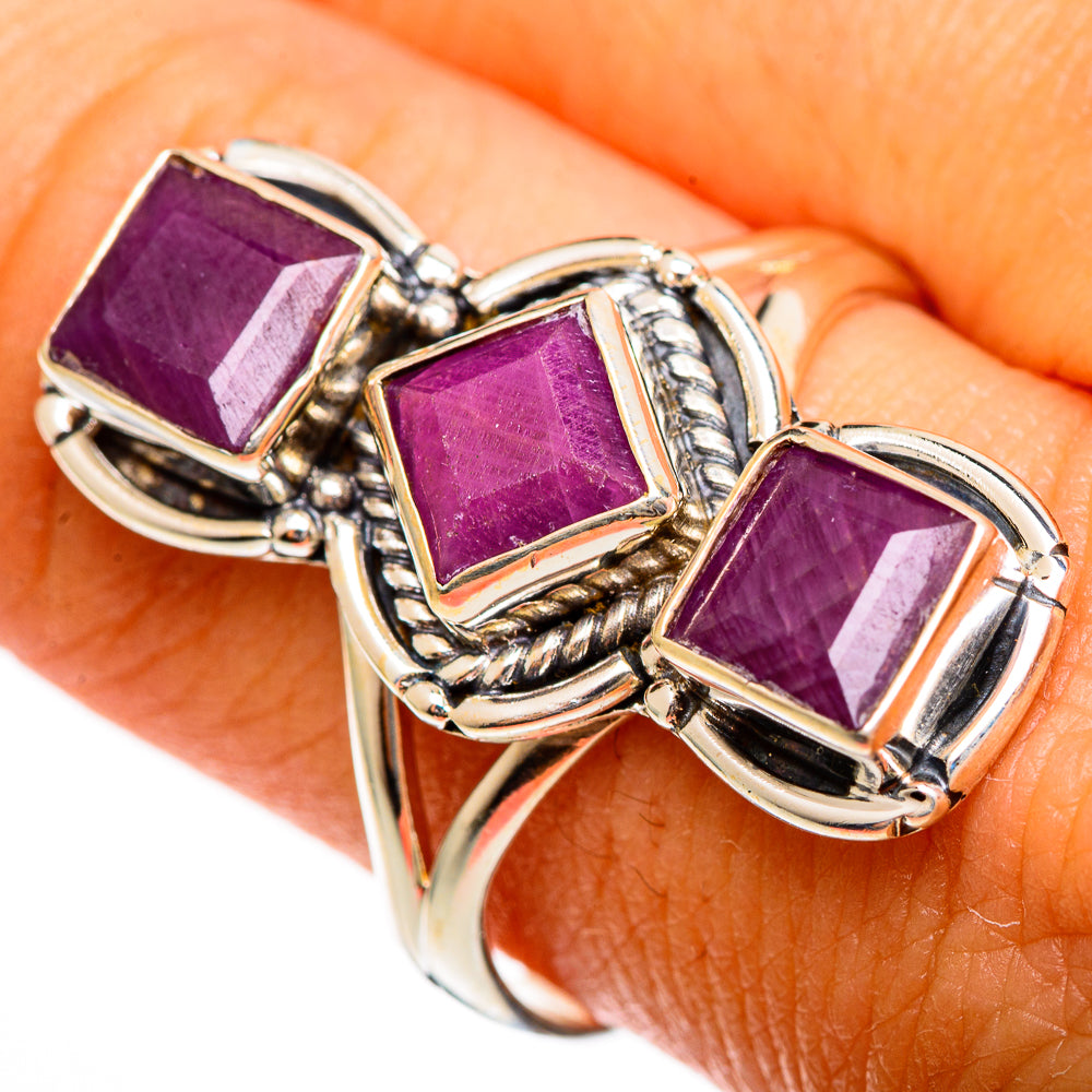 Ruby Rings handcrafted by Ana Silver Co - RING109855