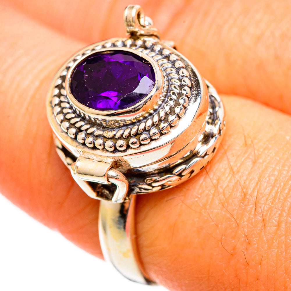 Amethyst Rings handcrafted by Ana Silver Co - RING109858