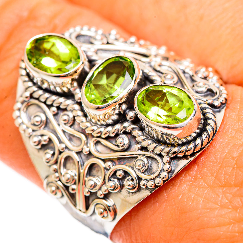 Peridot Rings handcrafted by Ana Silver Co - RING109877