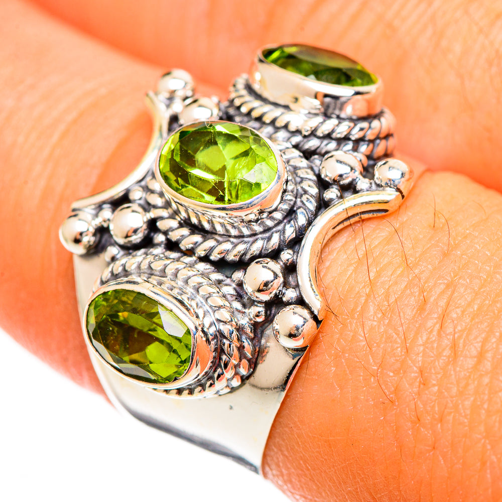 Peridot Rings handcrafted by Ana Silver Co - RING109880