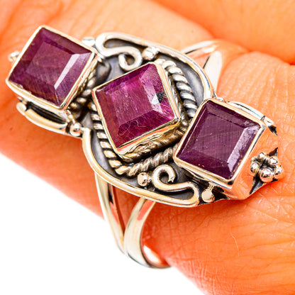 Ruby Rings handcrafted by Ana Silver Co - RING109883