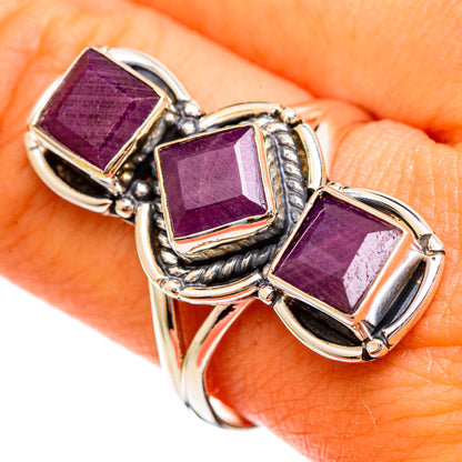 Ruby Rings handcrafted by Ana Silver Co - RING109884