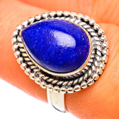 Lapis Lazuli Rings handcrafted by Ana Silver Co - RING109901