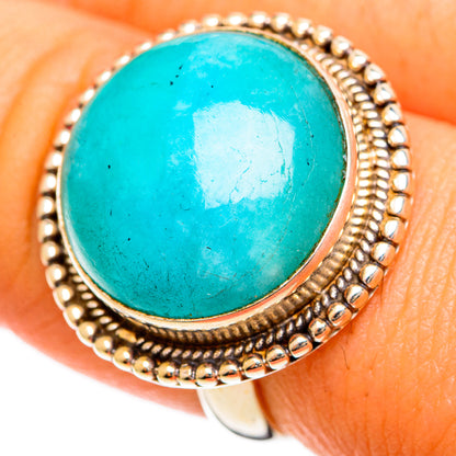 Larimar Rings handcrafted by Ana Silver Co - RING109904