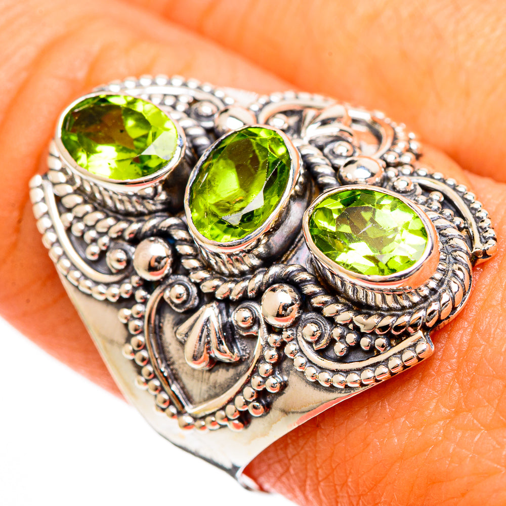 Peridot Rings handcrafted by Ana Silver Co - RING109905