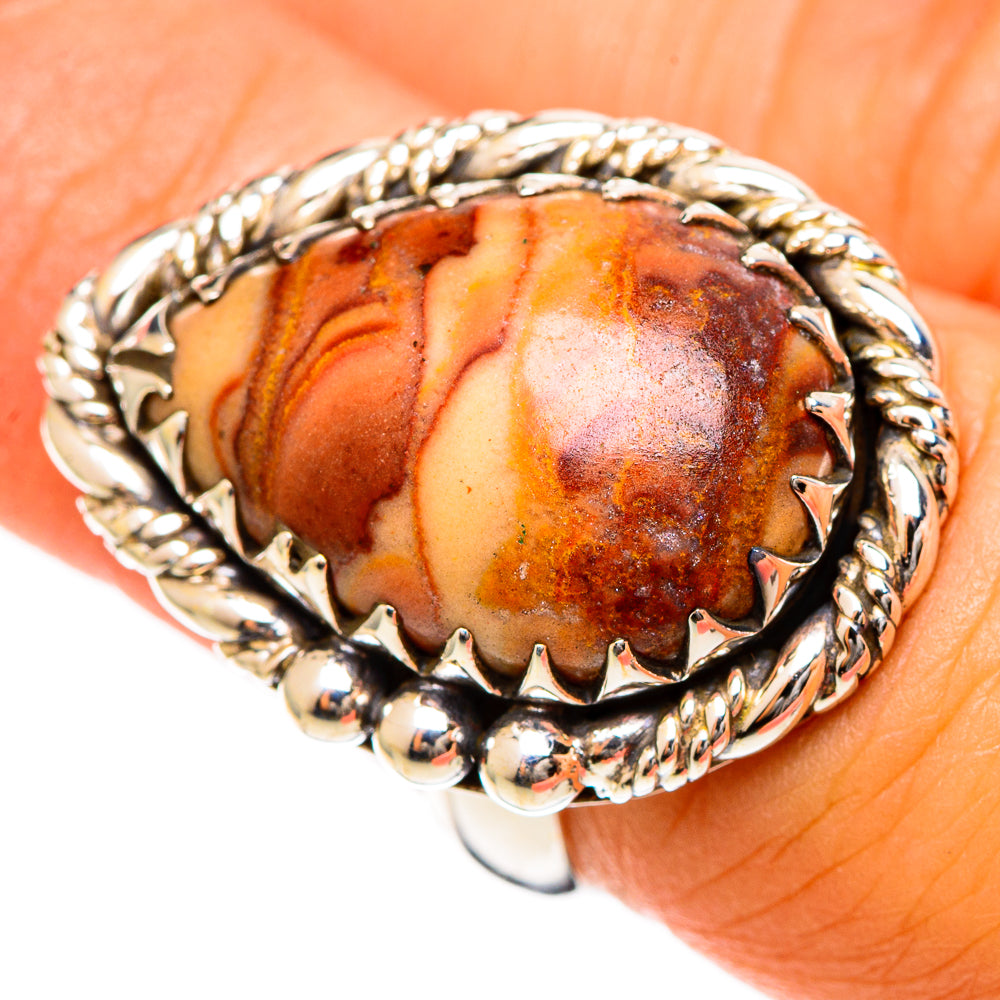 Mookaite Rings handcrafted by Ana Silver Co - RING109911