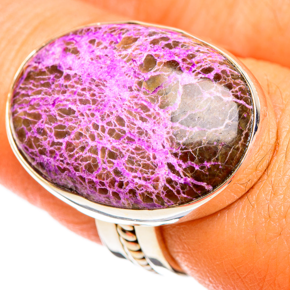 Stichtite Rings handcrafted by Ana Silver Co - RING109914