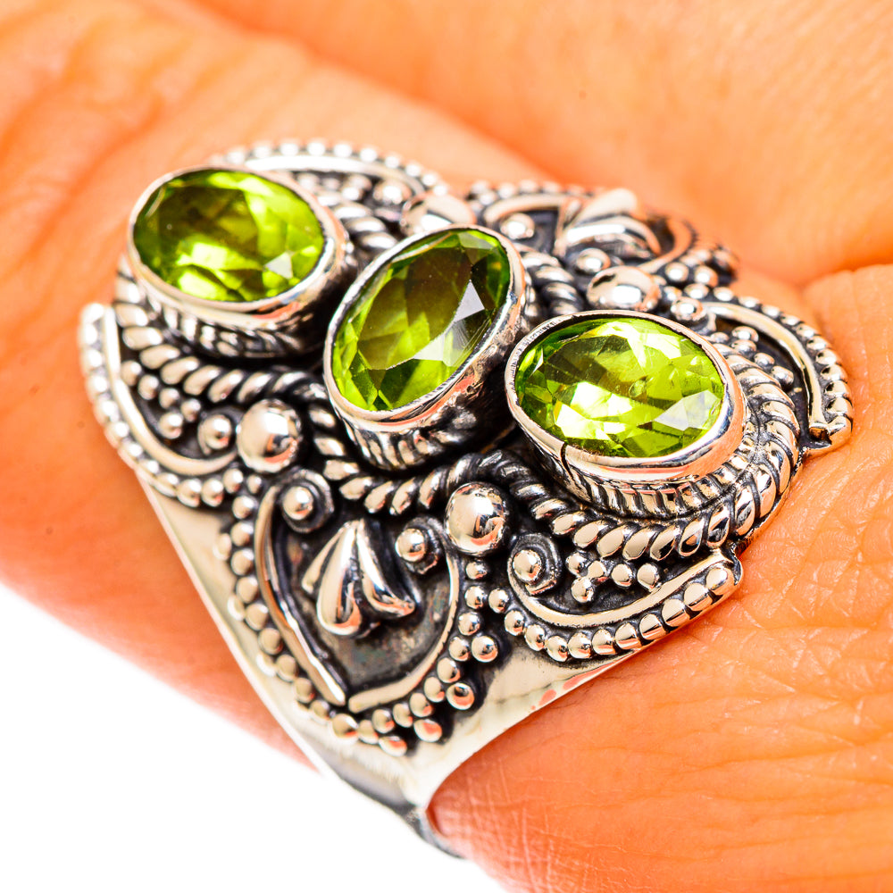 Peridot Rings handcrafted by Ana Silver Co - RING109938