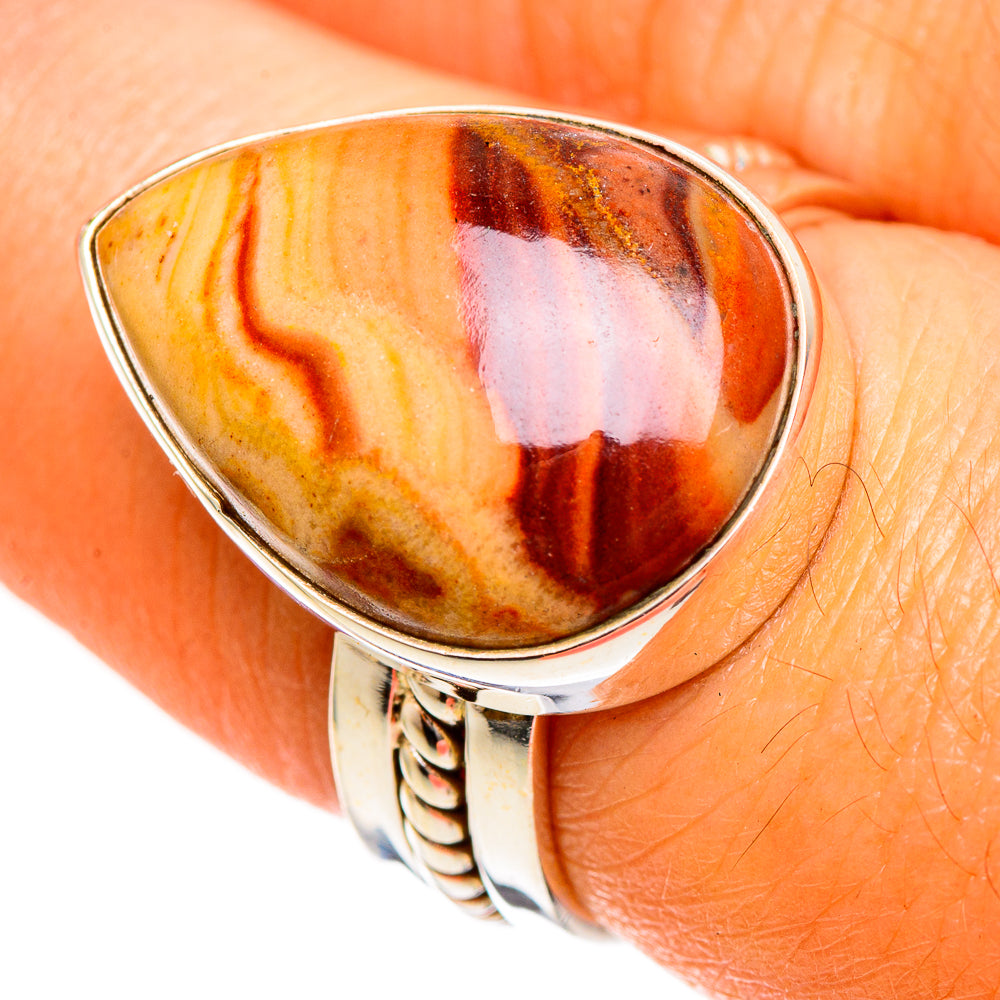 Mookaite Rings handcrafted by Ana Silver Co - RING109940