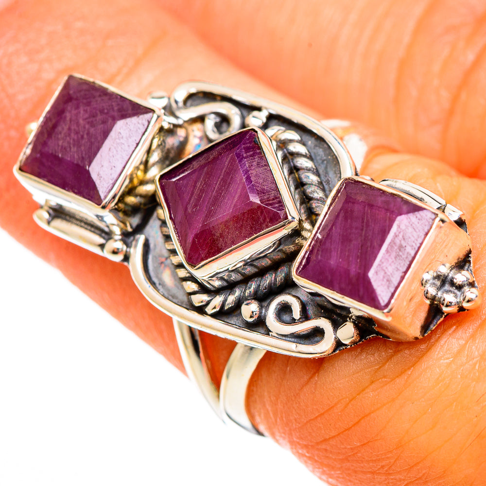 Ruby Rings handcrafted by Ana Silver Co - RING109942
