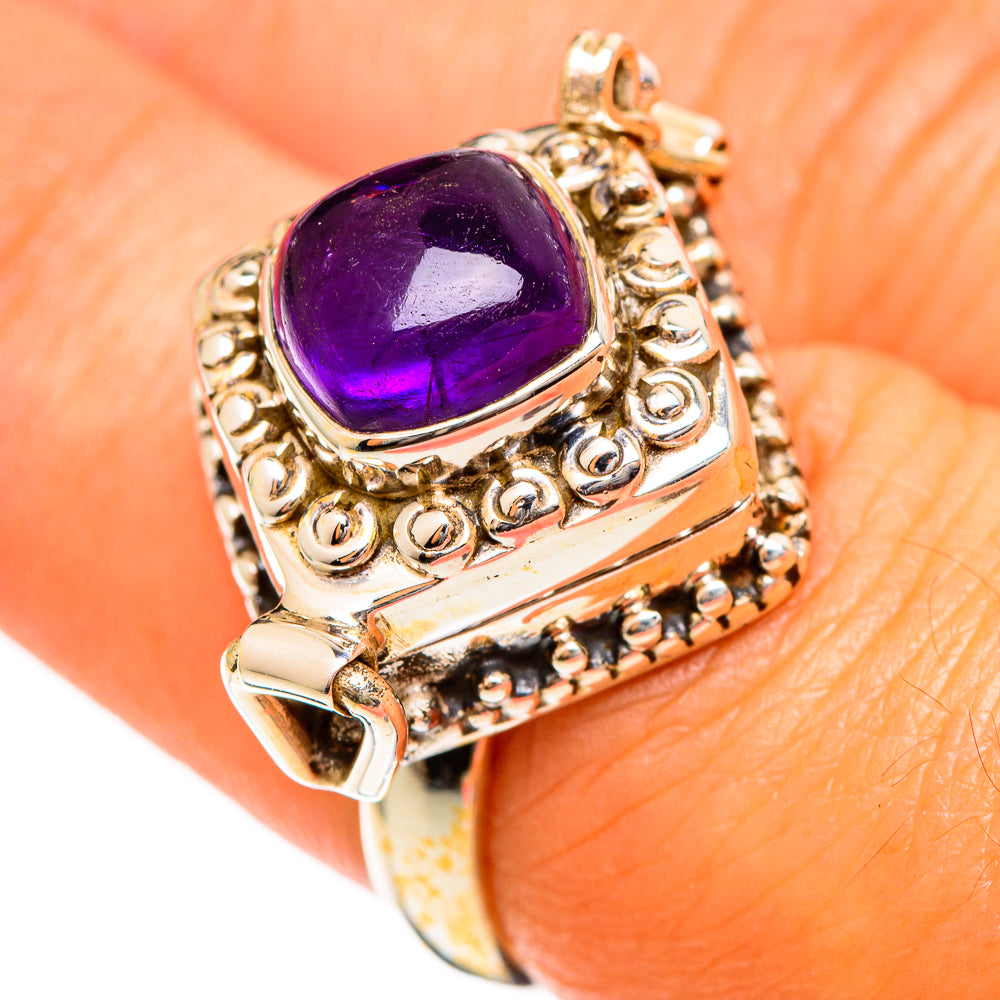 Amethyst Rings handcrafted by Ana Silver Co - RING109943