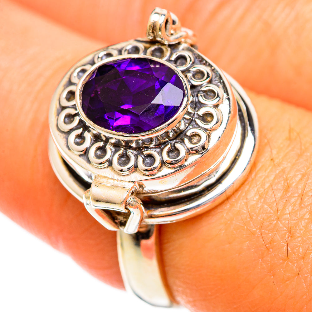 Amethyst Rings handcrafted by Ana Silver Co - RING109947