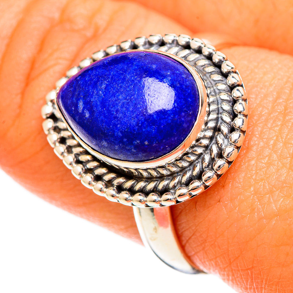 Lapis Lazuli Rings handcrafted by Ana Silver Co - RING109957