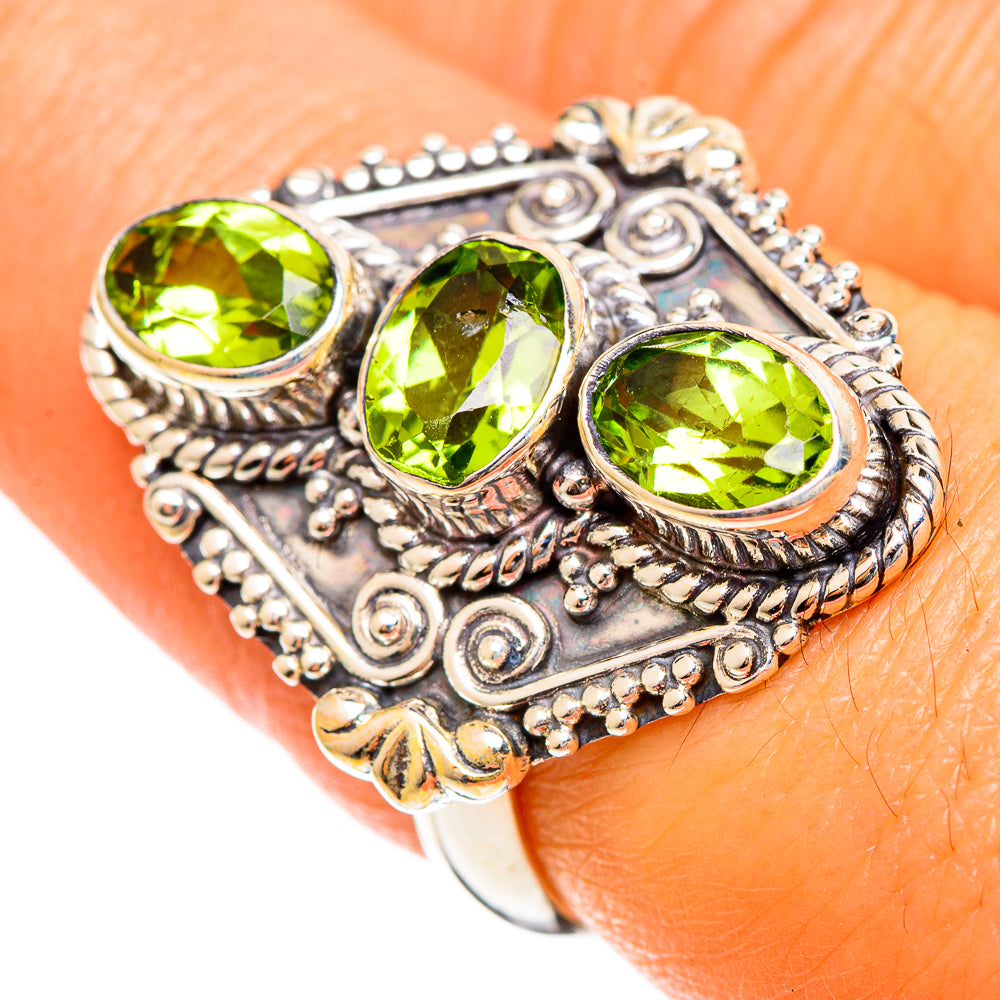 Peridot Rings handcrafted by Ana Silver Co - RING109962