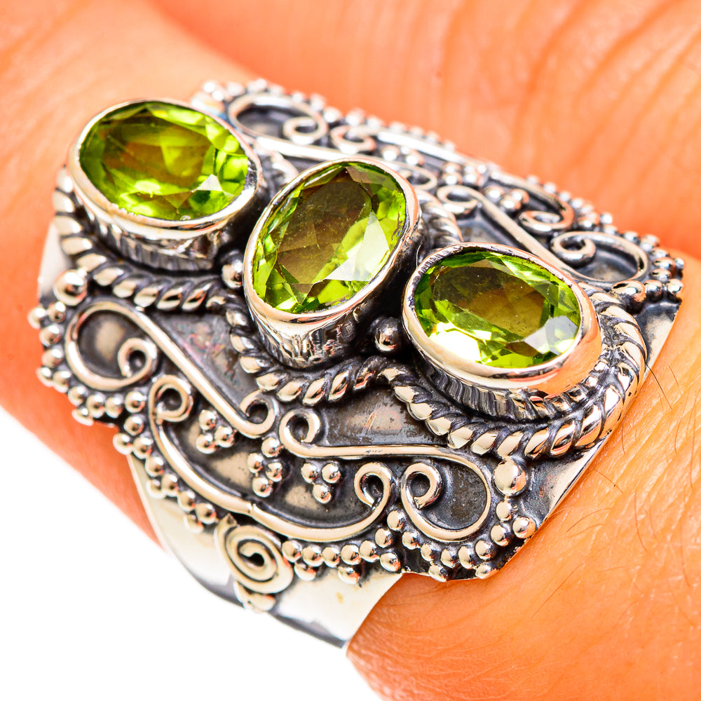 Peridot Rings handcrafted by Ana Silver Co - RING109964