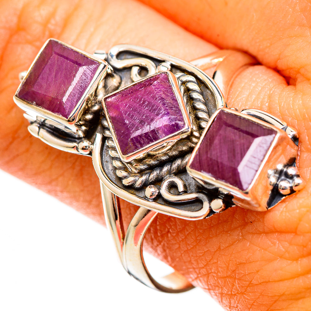 Ruby Rings handcrafted by Ana Silver Co - RING109965