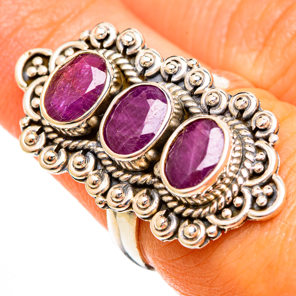 Ruby Rings handcrafted by Ana Silver Co - RING109966