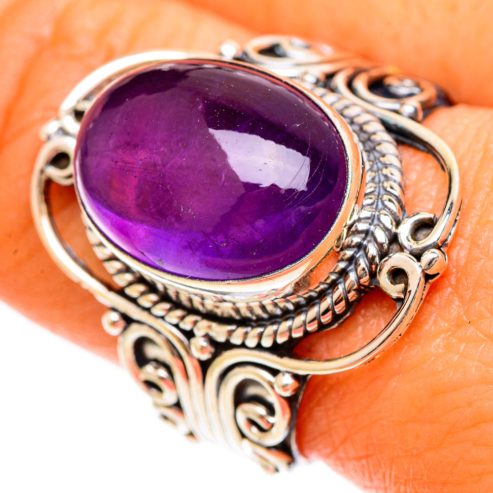 Amethyst Rings handcrafted by Ana Silver Co - RING109969