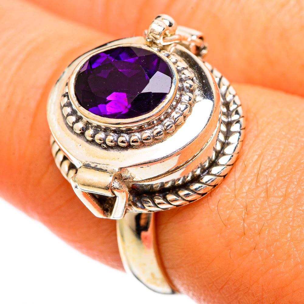 Amethyst Rings handcrafted by Ana Silver Co - RING109970