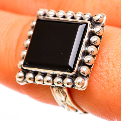 Black Onyx Rings handcrafted by Ana Silver Co - RING109972