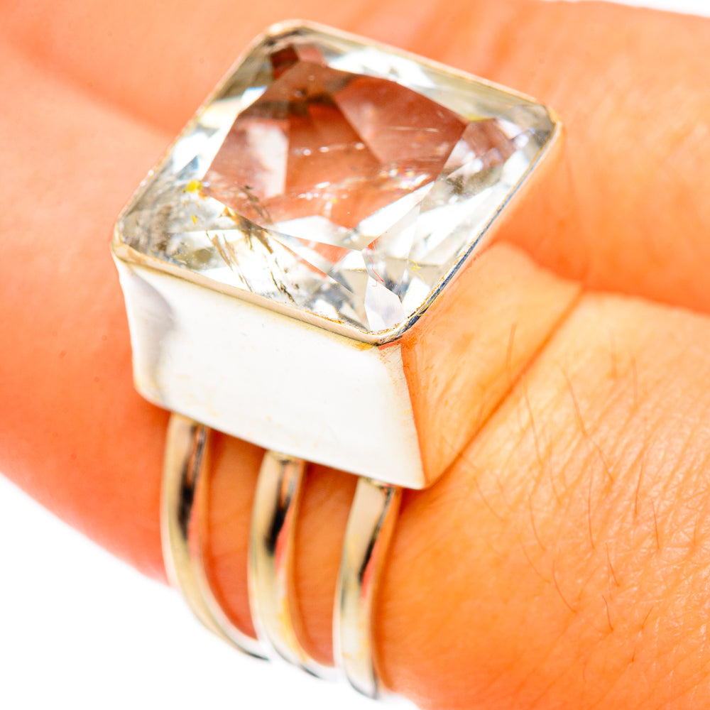 White Quartz Rings handcrafted by Ana Silver Co - RING109990