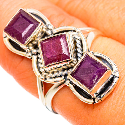 Ruby Rings handcrafted by Ana Silver Co - RING109994