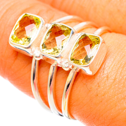 Citrine Rings handcrafted by Ana Silver Co - RING110011