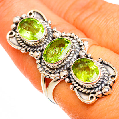 Peridot Rings handcrafted by Ana Silver Co - RING110024