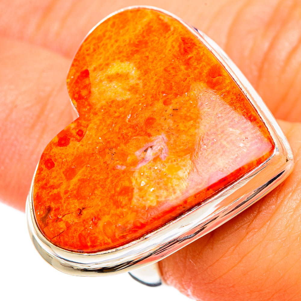 Sponge Coral Rings handcrafted by Ana Silver Co - RING110033