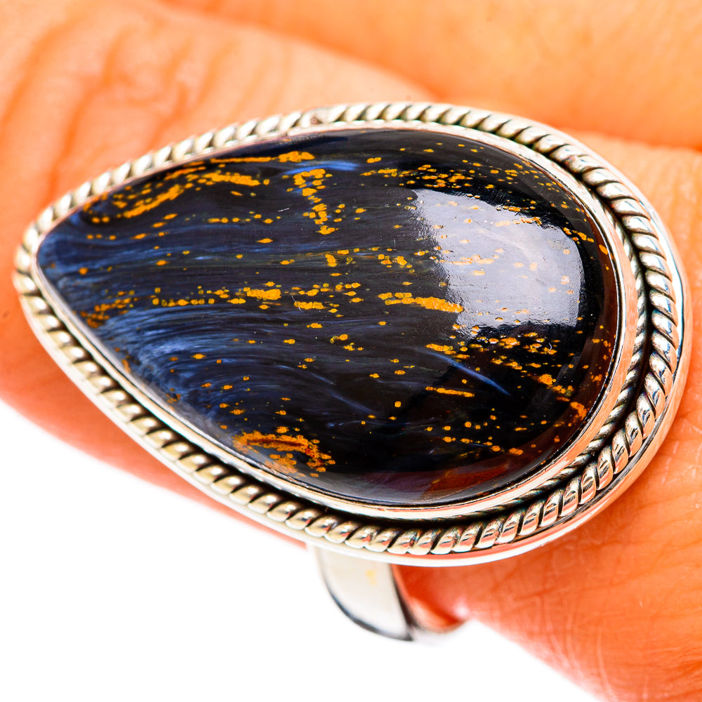 Pietersite Rings handcrafted by Ana Silver Co - RING110041