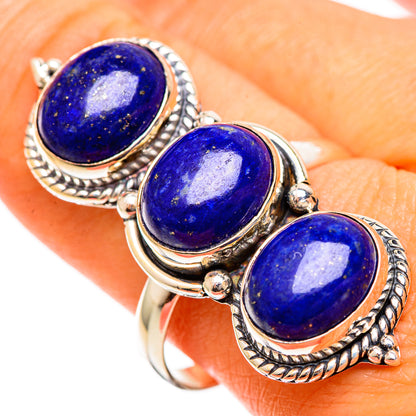 Lapis Lazuli Rings handcrafted by Ana Silver Co - RING110050