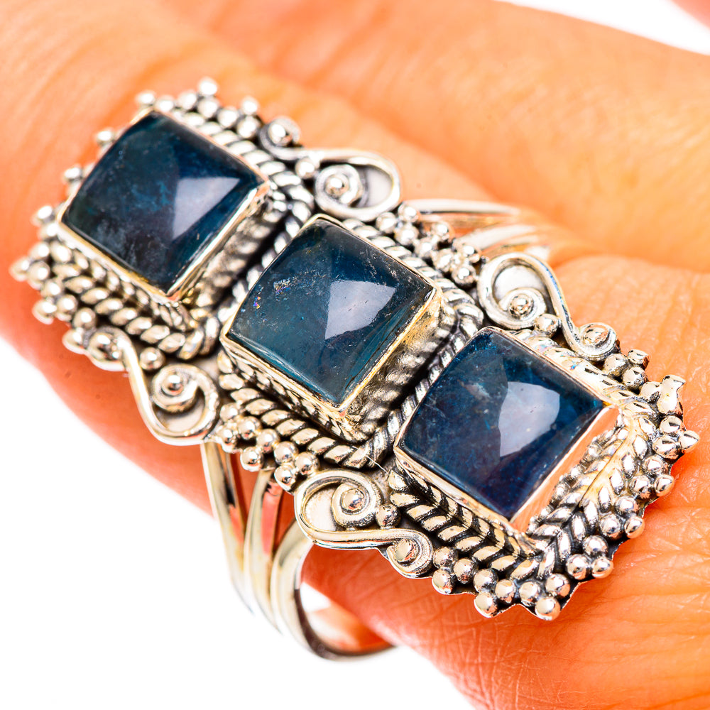Apatite Rings handcrafted by Ana Silver Co - RING110053