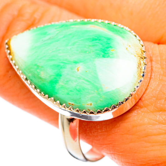 Variscite Rings handcrafted by Ana Silver Co - RING110056